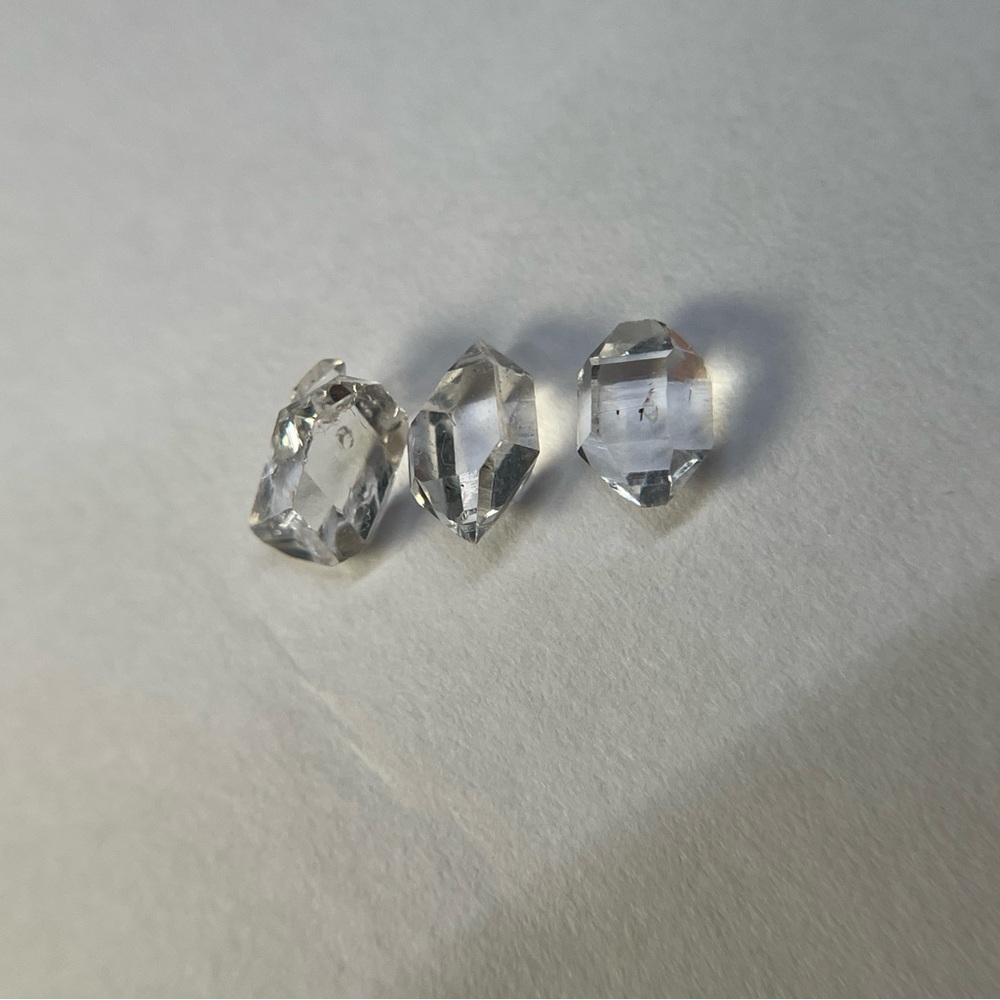 Herkimer Quartz Nuggets Semi Precious Loose Gemstones for Jewelry Making
